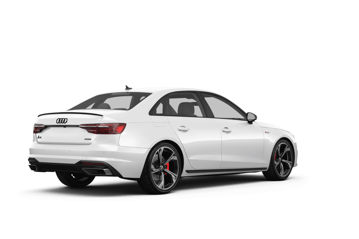 Audi A4  - Back view Audi A4  - Back view